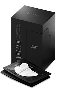 Hidrogelni obliži za oči za podaljševanje trepalnic